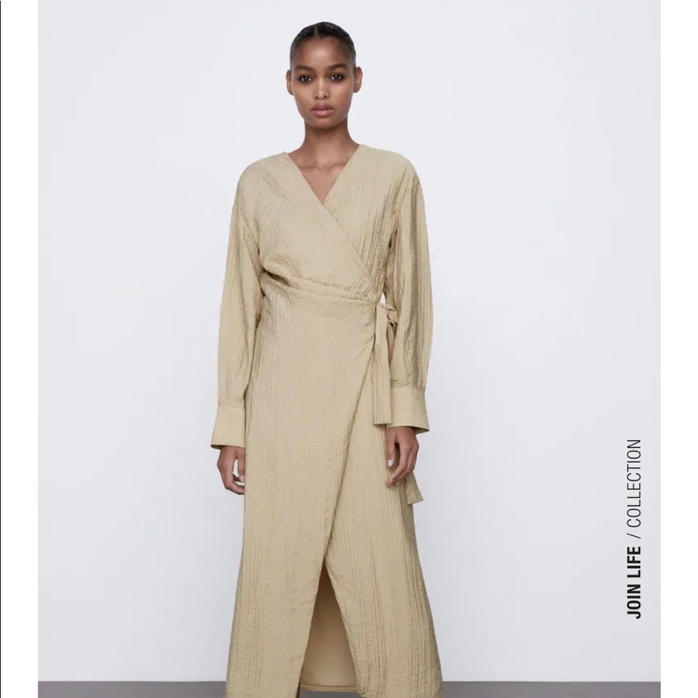 Zara wrap dress